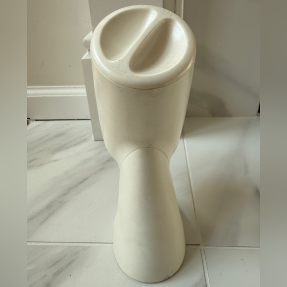 Vintage White Dixie Cup Dispenser 5oz Countertop/Wall Mount No Box Retro - Picture 3 of 5